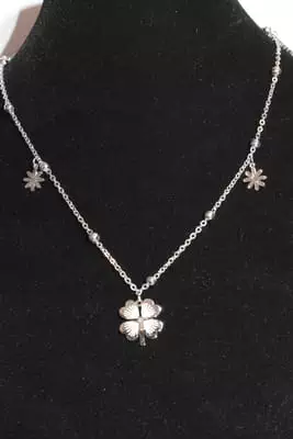 Collier trèfle Argent DF7037 