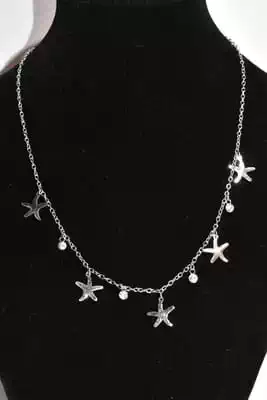 Collier étoile de mer Argent A55027 