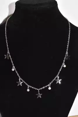 Collier étoile Argent C19AD9 