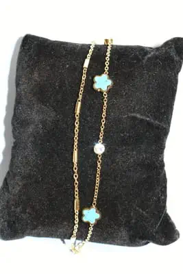 Bracelet fleur Or 0680B7 