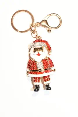 porte-cle Père Noël multicolore 9E00F8 
