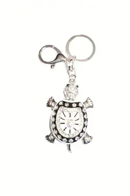 porte-cle tortue Argent P00CF 