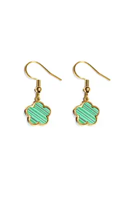 Boucle-d-oreille fleur Or C7EAE 