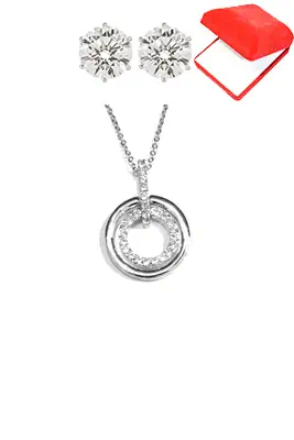 Coffret cercle Argent B675E8 