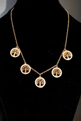 Collier arbre de la vie Or
