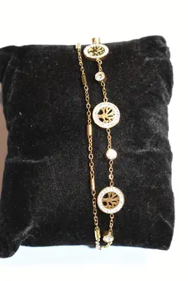 Bracelet arbre de la vie Or OPL745 