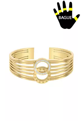 Bague chiffre romain Or 704CE5 