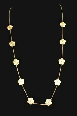 Sautoire fleur Or D54152 