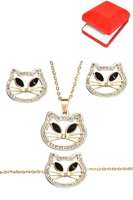 Coffret chat Or EDR853 