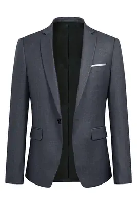 Costume de la maison La Sartoria slim-fit (veste+pantalon) Gris granule BAE1F8 