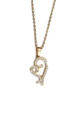 Pendentif coeur Or BCCF9D 