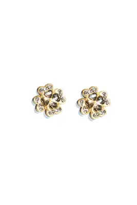 Boucle-d-oreille tréfle Or