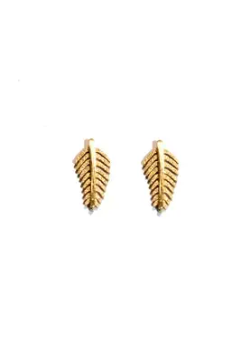Boucle-d-oreille feuille de la vie Or FC0F5B 