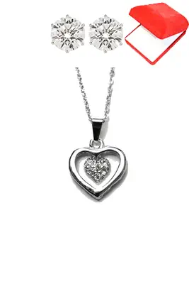 Coffret coeur Argent 37E513 
