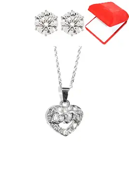 Coffret Coeur love Argent 43F833 