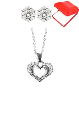 Coffret coeur Argent D90C9A 