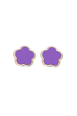 Boucle-d-oreille fleur Or SIM915 