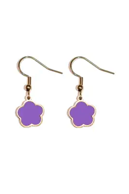Boucle-d-oreille fleur Or C7EAE 
