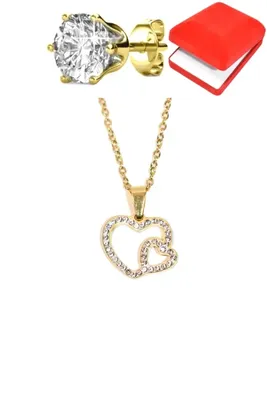 Coffret Coeur Or B50416 