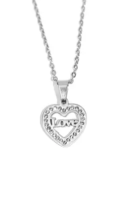 Pendentif Coeur love Argent LOVE87 