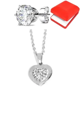 Coffret coeur Argent CC506 