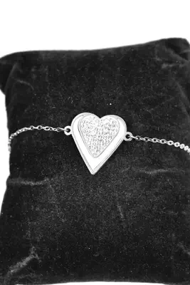 Bracelet Coeur Argent 5390B6 