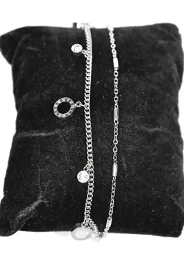 Bracelet chiffre romain Argent 067E41 