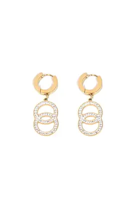 Boucle-d-oreille infini Or S598A2 