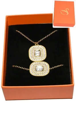 Coffret carré bijoux collection hervé aliex Or