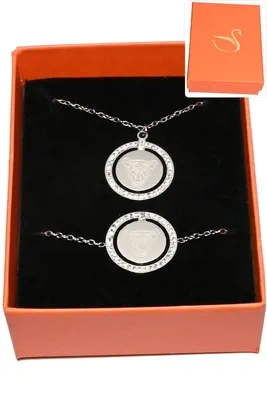 Coffret félin bijoux collection hervé aliex Argent