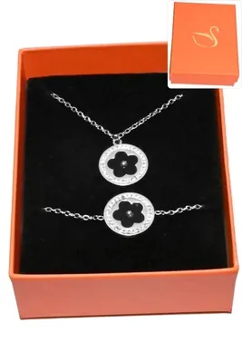 Coffret fée parure bijoux collection hervé aliex Argent