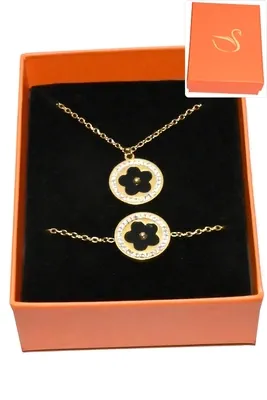Coffret fleur bijoux collection hervé aliex Or