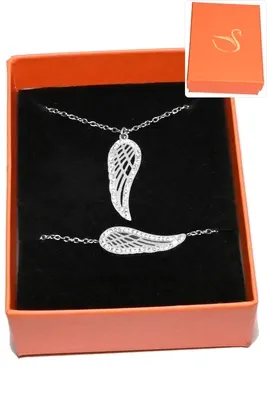 Coffret aike d'ange bijoux collection hervé aliex Argent