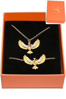 Coffret phoenix bijoux collection hervé aliex Or