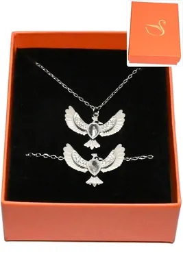 Coffret phoenix bijoux collection hervé aliex Argent
