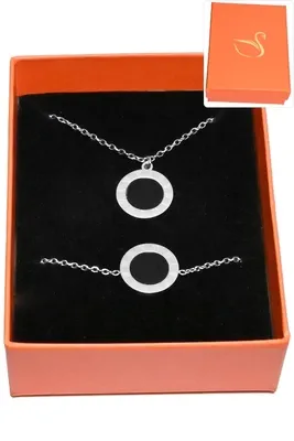 Coffret chiffre romain parure bijoux collection hervé aliex Argent