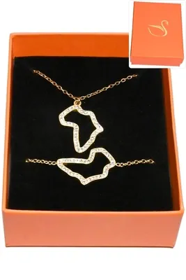 Coffret afrique bijoux collection hervé aliex Or