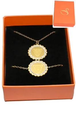 Coffret félin bijoux collection hervé aliex Or