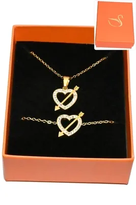 Coffret coeur bijoux collection hervé aliex Or COU8EG 