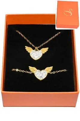 Coffret coeur bijoux collection hervé aliex Or