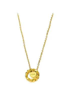 Pendentif coeur love Or