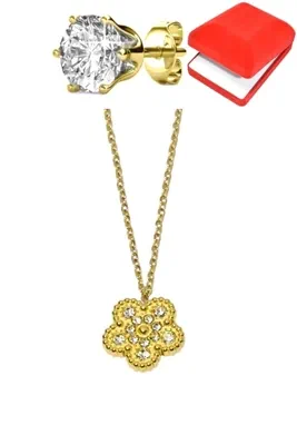 Coffret fleur Or