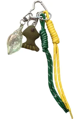 porte-cle poisson porte-sac Argent