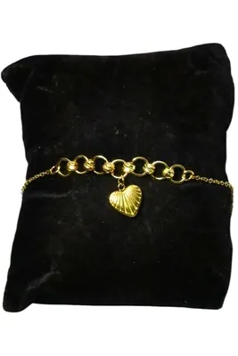 Bracelet coeur Or