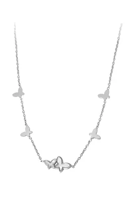 Collier papillon Argent