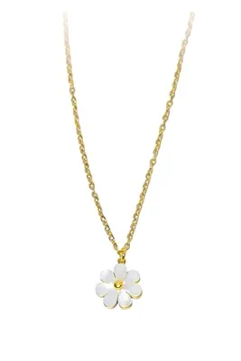 Pendentif fleur Or