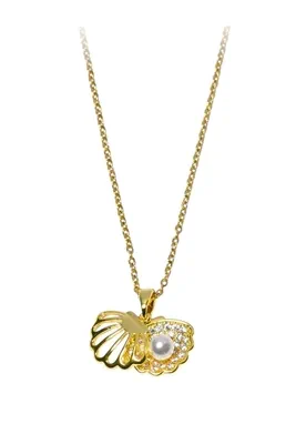 Pendentif coquillage Or