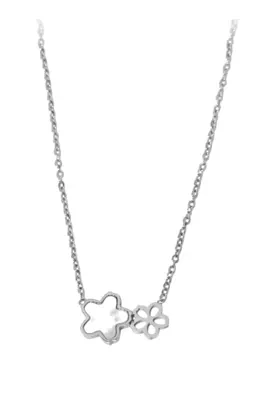 Pendentif fleur Argent