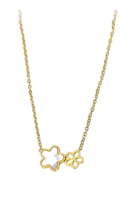 Pendentif fleur Or