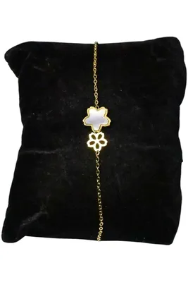 Bracelet fleur Or